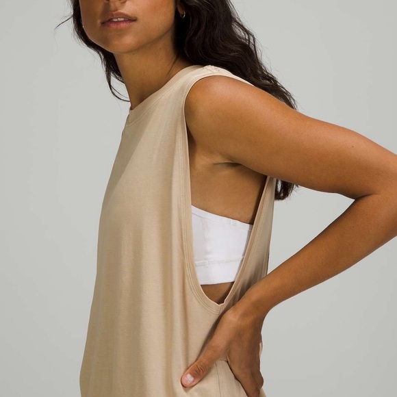 Lululemon All Yours Tank Top Trench Sz 2 - Picture 4 of 8